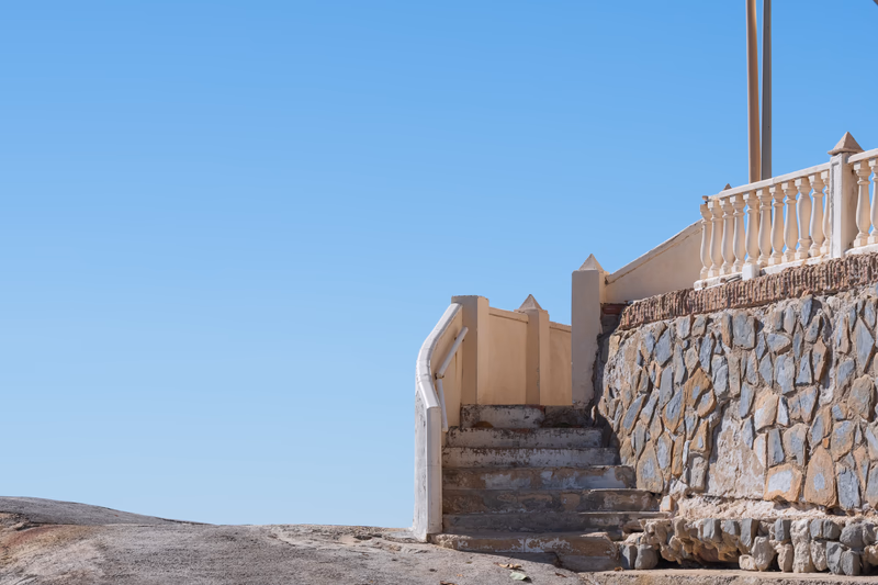 Pole over beach, Alicante