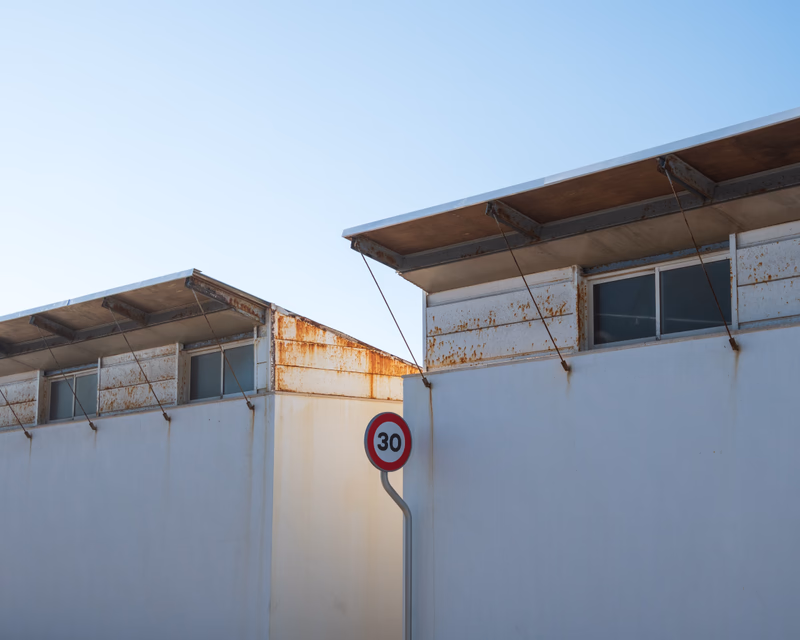 Quayside warehouse, Villajoyosa
