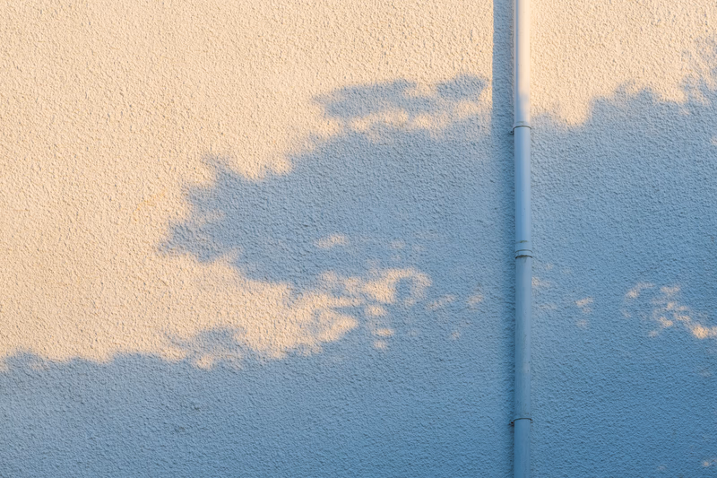 Drainpipe, shadow, Falmouth
