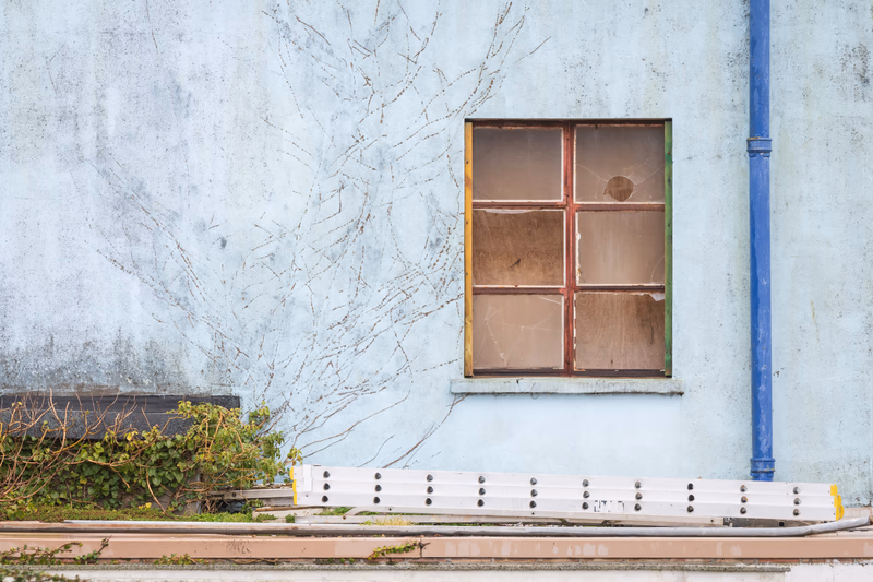 Cinema window, St. Ives